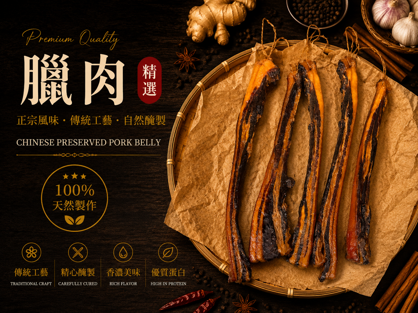 Lap Yuk (Pork Belly) photo